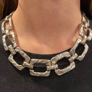 Chunky Silver Chain Necklace